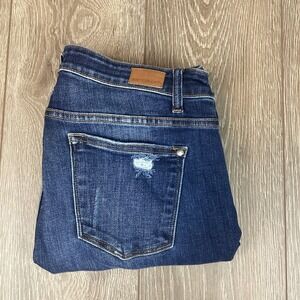 Judy Blue Denim Jeans‎ Slim Fit 15/32 Women's Stretch Distressed